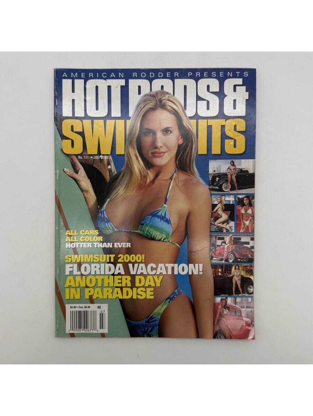 AMERICAN RODDER MAGAZINE---HOT RODS & SWIMSUITS---JULY 2000 EC